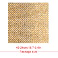 thumbnail image 3 of tredstone Crystal Rhinestone Ribbon Clothing Accessories Sticker Convenient Using Present Decoration Sheet with Shine Appearance Exquisite gold yellow 8 hot melt glue, 3 of 6