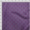 thumbnail image 3 of oneOone Tissu Georgette Viscose Imprimé Ogee Flamme Stitch Tissu de Couture BTY 42 Pouces Wide, 3 of 4
