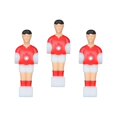 thumbnail image 3 of Wweixi 3Pcs Soccer Table Men Player quality ABS material,practical,sturdy,durable,wea Sports for Family Foosball Men Replacement Set, 3 of 6