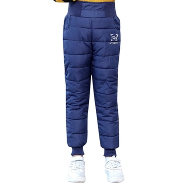 2025 Pantalons Garçons Petit Garçon Neige Pantalon Convertible Garçon Pantalon Épais Hiver Chaud Garçon Pantalon à Motifs Pantalon Doublé en Molleton Grand Garçon Vêtements de Sport Vêtement Neige Revers
