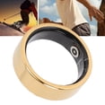 thumbnail image 1 of Bague Sportive Intelligente, Bague de Comptage de Pas Aide au Sommeil Musique Batterie Li 18 mAh Contrôle Fonction de Localisation GPS pour Course Cyclisme Randonnée Taille 6 16,5 mm / 0,65 Po, Taille 7 17,4 mm, 1 of 7