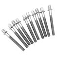 thumbnail image 2 of 10Pcs Drum Tight Screw Replacement Percussion Parts Easy to Install Tension Rods 6mmx100mm, 2 of 9