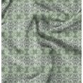 thumbnail image 1 of Soimoi Green Heavy Canvas Fabric Leopard Animal Skin Print Sewing Fabric Yard 58 Inch Wide, 1 of 6