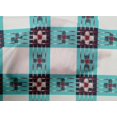 thumbnail image 4 of oneOone Cotton Poplin Fabric Check Ikat Print Fabric By The Yard 42 Inch Wide, 4 of 4