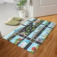 thumbnail image 3 of Chmadoxn Bathroom Rugs, Rugs for Living Room, Area Rug, Bath Mat 40*60cm Children Carpet Parking Lot Climbing Mat Game Road Mat Early Childhood Kindergarten Carpet polyester carpet, 3 of 3
