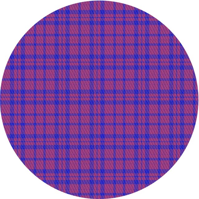 Ahgly Company Tapis Rond Lavable en Machine Intérieur Transitionnel Magenta Rose, 3 Pieds Rond