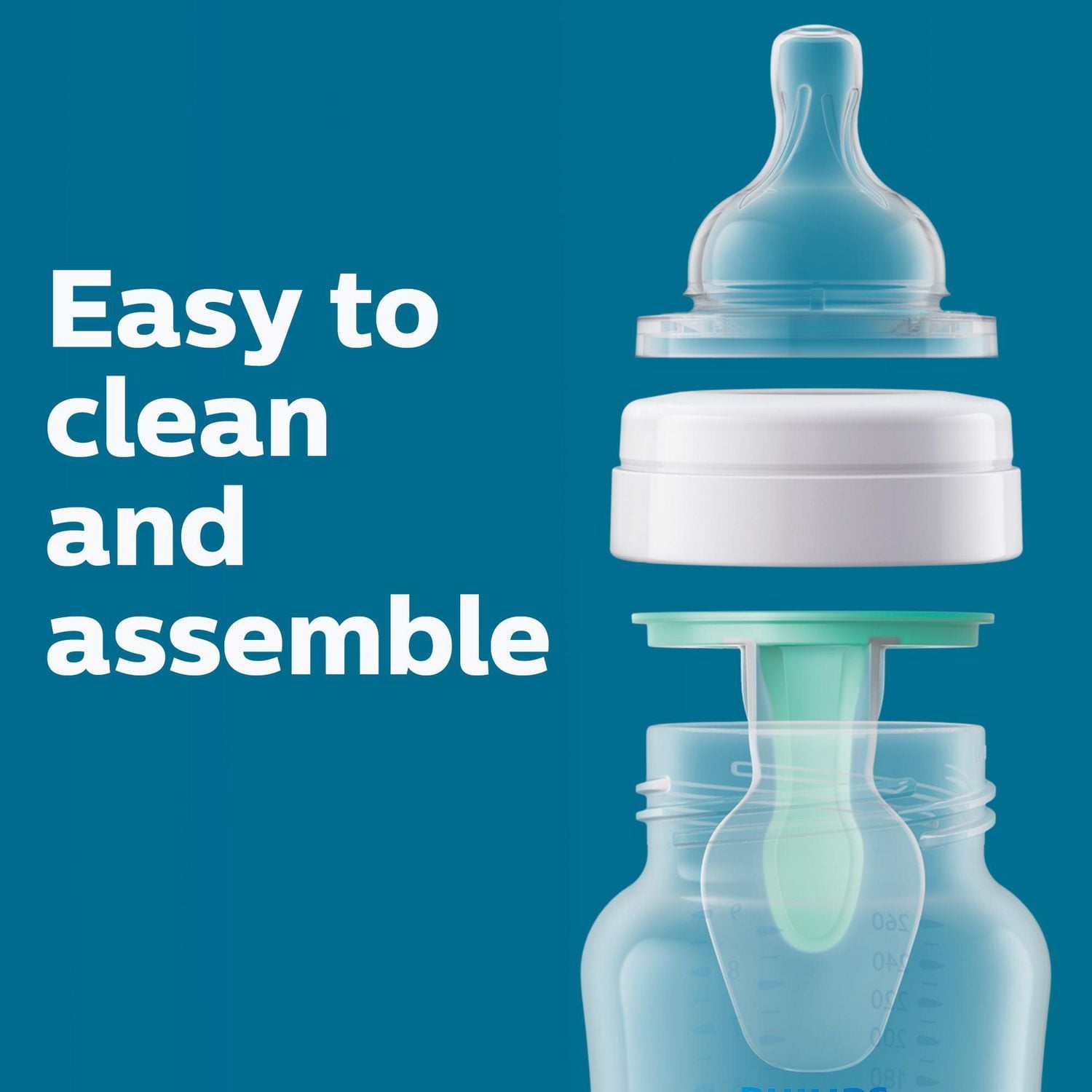 Biberon anti-colique Philips Avent Flow 2 Tétine, 2pk, SCY762/02