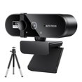 thumbnail image 1 of Caméra Web pour PC Caméra Web Mini Caméra Web avec Microphone Usb Webcan Mise au Point Automatique 4K 2K 1080P Caméra à Diffusion Full HD pour Ordinateur Portable, Facile à Installer, 1 of 7