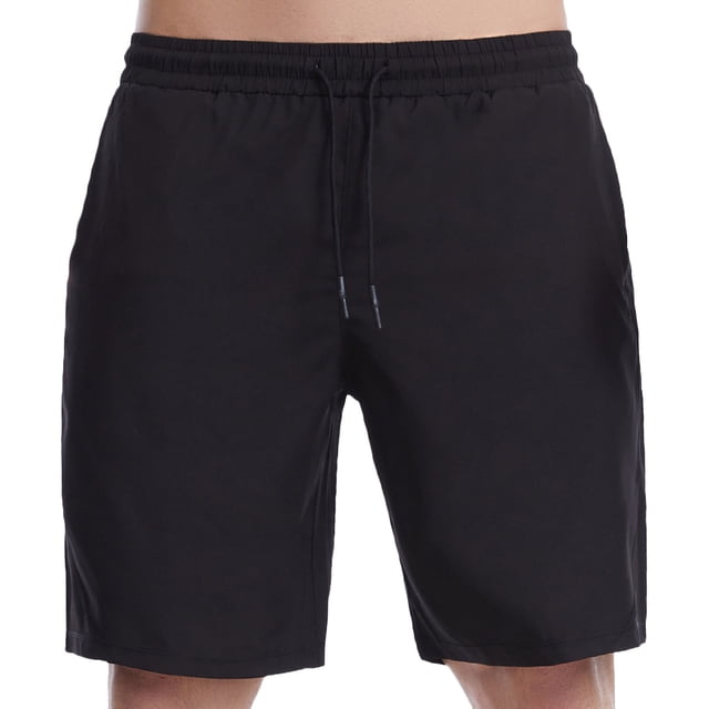 EOYWHK Men's Swimming Shorts Athletic Gym Shorts Quick Drying Soft Comfy Solid Color Running Training Hiking Shorts