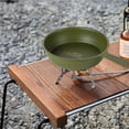 thumbnail image 4 of EGNMCR Gadgets de Cuisine, Accessoires de Cuisine, Ustensiles de Cuisine, Plateau à Outils de Cuisine avec Poignée en Acier Inoxydable Camping Randonnée Vaisselle Portable Pique-Nique Mini Plateau de Souper Poêle à Frire en Acier Inoxydable, 4 of 6