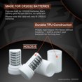 thumbnail image 2 of Slimline Coin CR2032 Battery Case, Holds 6 CR2032 Batteries (2-pack), 2 of 8