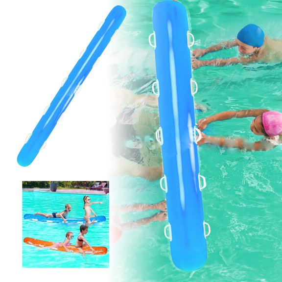 Bâton de Piscine Gonflable avec Poignée Gonflable Piscine Gonflable Flotteur de Piscine Jouet de Flottaison pour le Bain Ou les Sports Nautiques Sièges pour Tout-Petits Transats 9 Mois Mécanique pour Adultes Compati