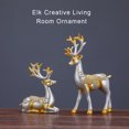 thumbnail image 4 of Wweixi Figurine Decoration Add Charm And Unique Style To Home Handmade Crafts Lucky deer/silver 1Set, 4 of 6