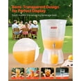 thumbnail image 4 of VEVOR Drink Dispenser 2.64 Gal Beverage Dispenser for Parties Plastic with Spigot, 4 of 9