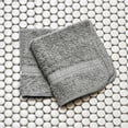 thumbnail image 3 of Mainstays 8pk Washcloth Set, 12" in. x 12", 100% Cotton, Gery, 3 of 7