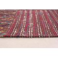 thumbnail image 2 of ECARPETGALLERY 5'2" x 7'2" Contemporary Collage Handmade Area Rug for Living Room, Dining Room and Bedroom in Red, 2 of 9