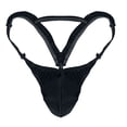 thumbnail image 2 of Koudehua Short de Bain pour Homme Extensible T-back Micro String Culotte sous-Vêtement Maillot de Bain, 2 of 3