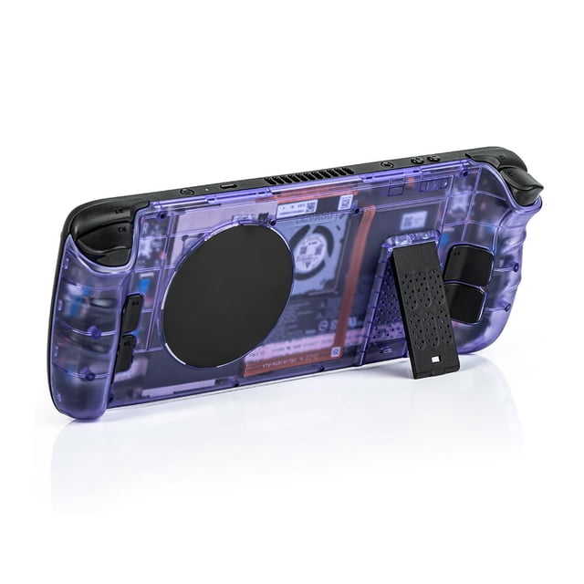MesaSe Game Host Soft Cover Console Protective Case for Steam Deck (Black Shell)