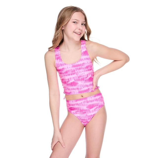 Tankini 2 pièces Reebok pour filles