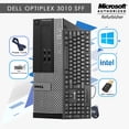 thumbnail image 2 of Dell OptiPlex Desktop Computer PC, Intel i5 Quad Core 3.20 GHz 16GB RAM, 250GB SSD , Windows 11 Pro WiFi Bluetooth Refurbished, 2 of 3