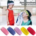 thumbnail image 1 of LJNYFDC Bandeau d'Entraînement Bandeau de Sport Grande Absorption de la Sueur Haute Élasticité Extensible Antidérapant Respirant Tricoté Couleur Unie Réutilisable Yoga, 1 of 7