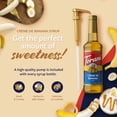thumbnail image 4 of Torani Crème de Banana Flavoring Syrup, Professional Ripe Tropical Base, Shatter-Resistant 1L Plastic Bottle + Bonus Squeeze Pump, 4 of 6
