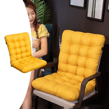 Liquidation Tyidzon Coussin de Chaise Berçante Coussins de Siège pour la Maison Coussins de Chaise Berçante Coussins de Sol en Velours Côtelé Tufté pour l'Extérieur pour Salon Tatami, 27 Pouces