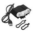 thumbnail image 3 of Alloy Bike Front Light Mode Headlight Flashlight Gear Black, 3 of 8