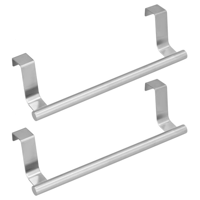 2Pcs Hanging Towel Rack No Punch Bathroom Hanger Hand Towel Bar For Kitchen Towel Holder Bathroom