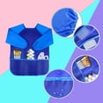 thumbnail image 4 of PVCS Children Waterproof Artist Painting Aprons Long Sleeve With 3 Pockets For Age 2-6 Gift for Kids, 4 of 8