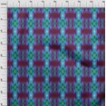 thumbnail image 4 of oneOone Silk Tabby Maroon Fabric Abstract Sewing Material Print Fabric By The Yard 42 Inch Wide, 4 of 4