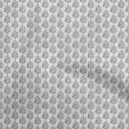 thumbnail image 1 of oneOone Georgette Viscose Gray Fabric Asian Dabu Craft Projects Decor Fabric Printed By The Yard 42 Inch Wide, 1 of 4