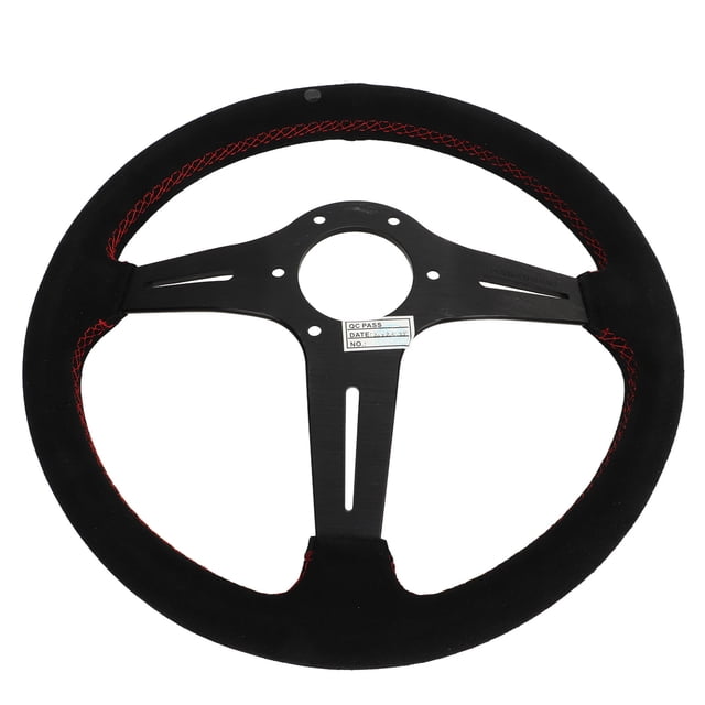 Volant de 14 Pouces, Daim de Volant de Voiture pour Véhicules