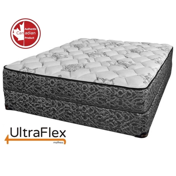 Ultraflex Desire 11" Queen Medium Firm Pocket Coil Hybrid Mattress with Quilted Top, Pressure Support and CertiPUR-US Foam Encasement, Made in Canada