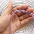 thumbnail image 4 of PVC Tubing Hose 5/16" (8mm) ID X 3/8" (10mm) OD 10ft / 3m Clear Translucent Plastic Pipe for Water Air Pump (3 Meter Long, 10mm Outer Diameter,8mm Inner Dia), 4 of 7