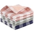 thumbnail image 1 of Unique Bargains 6PCS Cotton Kitchen Tea Towel Set Lattice Pattern, 1 of 9