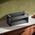 thumbnail image 4 of EGNMCR Closet Organizers and Storage Over Sink Kitchen Organizer Kitchen Counter Storage For Utensils Sponges Rustproof Easy Clean For Home Restaurant Use Stainless steel Kitchen Sink Sponge Holder, 4 of 6