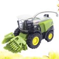 thumbnail image 2 of Simulation Harvester 1:42 Alloy Farm Vehicle Model Toy Birthday Gift Party Favor Toy for Kids Children (Green), 2 of 8