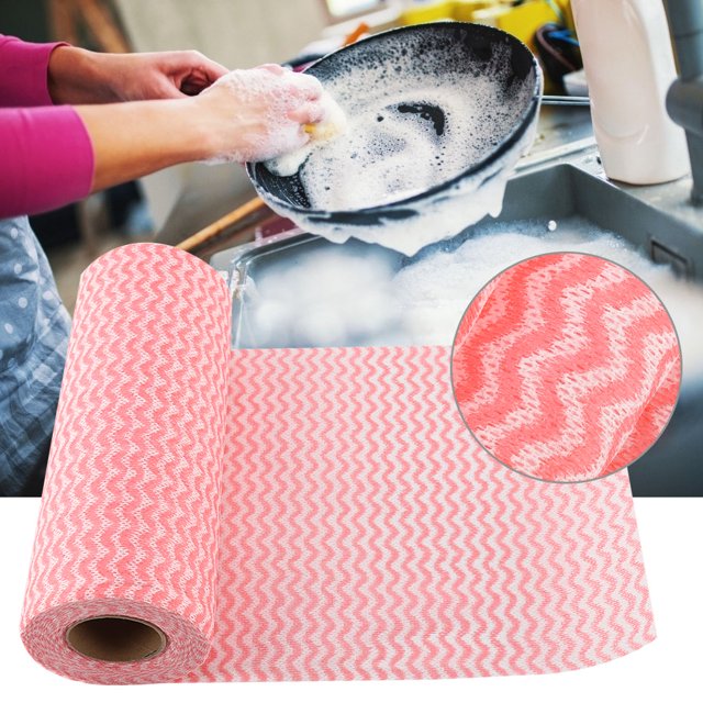 Kitchen Cloths,, Convenient Kitchen Towel, Soft Dish Cloths, Free Cutting 27x15cm Wipe The Table Do The Washing Up