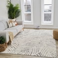 thumbnail image 4 of Rug Branch Nimbus Floral Indoor Area Rug, Cream Grey, Modern - Living Room, Bedroom, Dining Room, and Kitchen, 4 of 7