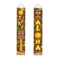 thumbnail image 2 of Door Banner Sign Decorative Door Flags Porch Sign for Hawaiian Home Carnival, 2 of 8