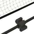 thumbnail image 5 of vidaXL Tennis Net Black and Red 400x100x87 cm Polyester, 5 of 5