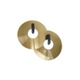 thumbnail image 1 of Ruiboury Crash Cymbals Playing Hand Cymbals Practical Traditional Heavy Alloy Cymbal 200mm Golden 200mm, 1 of 6