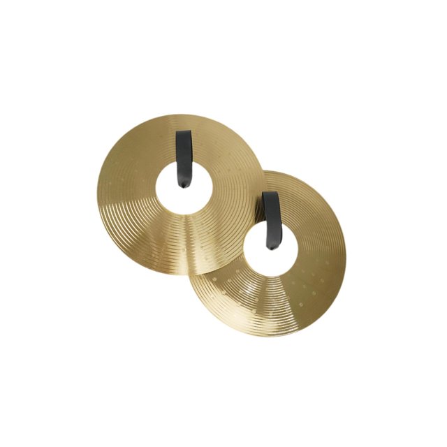 Ruiboury Crash Cymbals Playing Hand Cymbals Practical Traditional Heavy Alloy Cymbal 200mm Golden 200mm