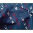thumbnail image 4 of oneOone Silk Tabby Fabric Arrow Sign Kasuri Printed Fabric 1 Yard 42 Inch Wide, 4 of 4