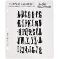 thumbnail image 2 of Tim Holtz Tampons d'Affichage 7"X8.5"-Grudge Alphabet, 2 of 4