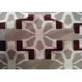 thumbnail image 4 of oneOone Cotton Silk Fabric Geometric Kasuri Printed Fabric 1 Yard 42 Inch Wide, 4 of 4