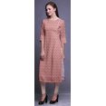 thumbnail image 3 of Bimba 3/4 Sleeve Printed Kurti Summer Wear Kurta Straight Tunic For Women, 3 of 6