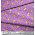 thumbnail image 3 of Soimoi Poly Georgette Fabric Paw,Bone & Puppy Dog Print Fabric by Yard 42 Inch Wide, 3 of 3