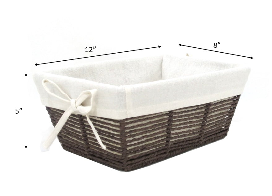 Hometrends Large Rolled Paper Basket